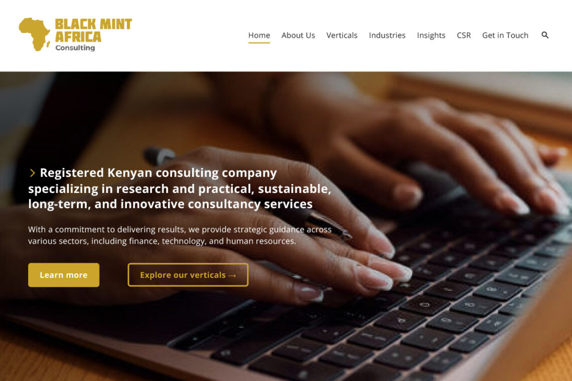 Case Study: Black Mint Africa Consulting